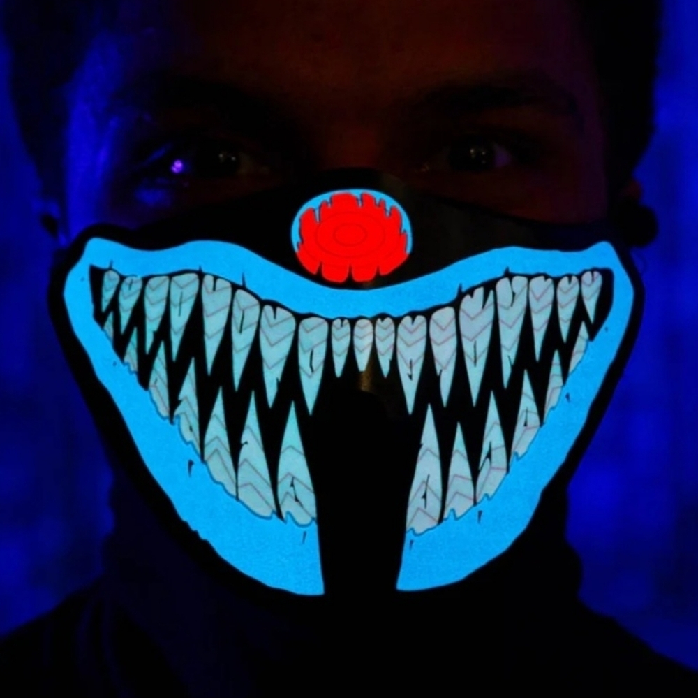 Kandies World LED Mask - Joker - Picture 2 of 5